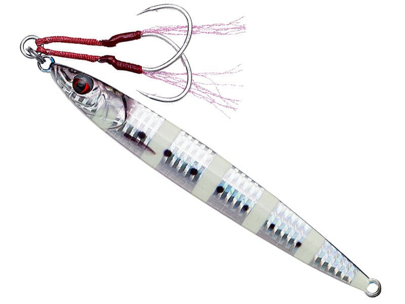 Načtěte obrázek do galerijního prohlížeče, Savage Gear Slim Jig Minnow 150g 15cm Zebra Glow
