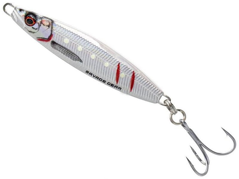 Načtěte obrázek do galerijního prohlížeče, Savage Gear Pilkr Psycho Sprat 9,8cm 60g Snow Flake
