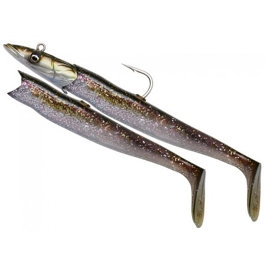 Załaduj obraz do przeglądarki galerii, SG Sandeel V2 23,5 cm 175 g zielono-srebrny
