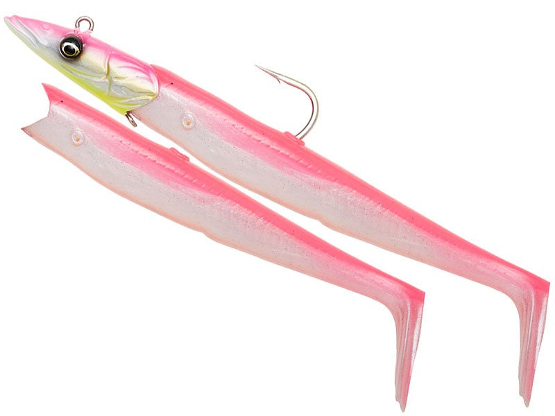 Załaduj obraz do przeglądarki galerii, SG Sandeel V2 23,5 cm 175 g Różowa perła Srebro
