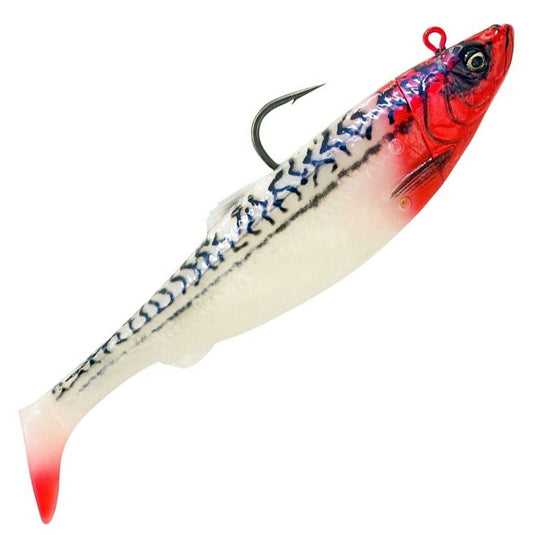 Savage Gear 4D Herring Big Shad 18cm 112g 1+1pcs Red Head Mackerel