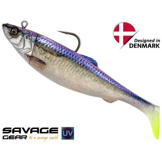 Načtěte obrázek do galerijního prohlížeče, 4D Herring Big Shad 25cm 300g 1+1pcs Clear Herring
