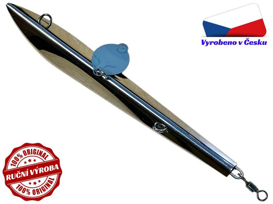 Švédský pilkr 900g Nerez se třpytkou