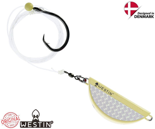 Westin Halibut Anti Twist Rig Circle Hook 450g 12/0 Glow