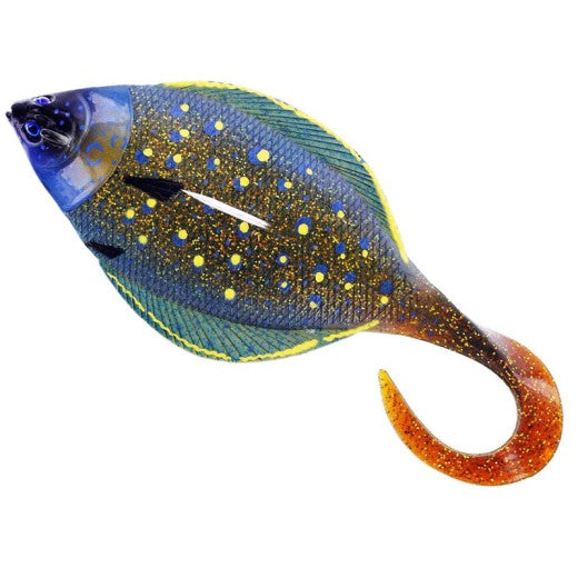 Načtěte obrázek do galerijního prohlížeče, Platýs Flat Matt Jig 13cm 85g Peacock Flounder
