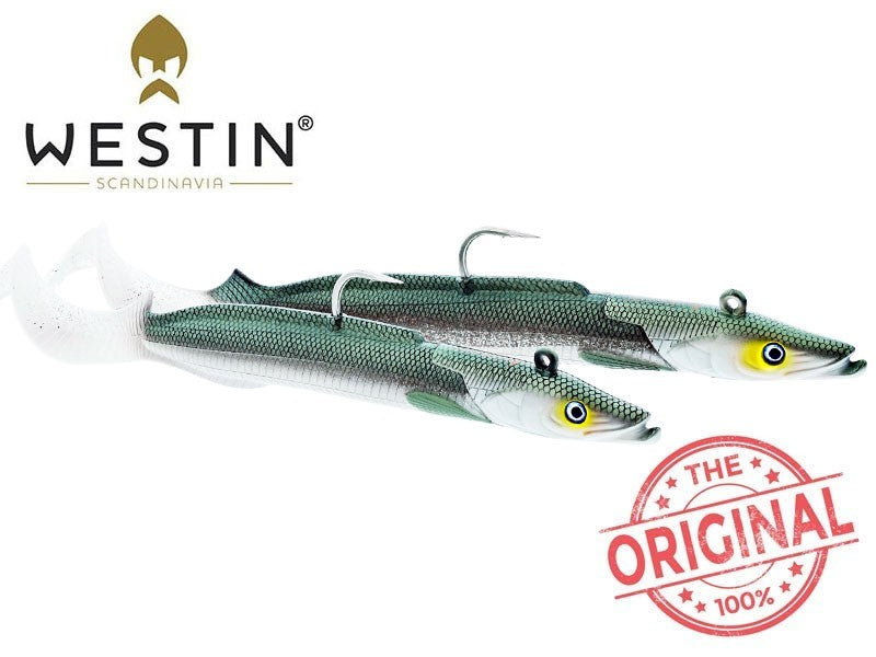 Načtěte obrázek do galerijního prohlížeče, Sandy Andy Curltail Jig 122g 22cm 8/0 Eletric Lagoon
