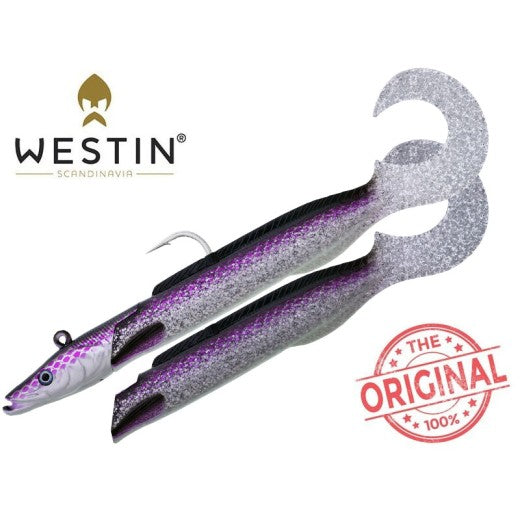 Sandy Andy Curltail Jig 122g 22cm 8/0 Regenbogen