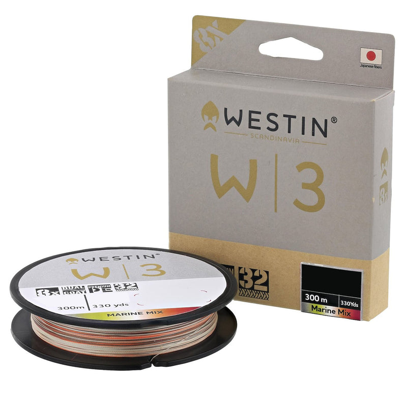 Načtěte obrázek do galerijního prohlížeče, Pletenka Westin W3 Oceanic Swirl 8-Braid Marine Mix 0,20mm 10kg
