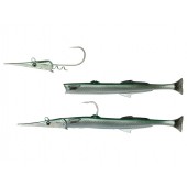 3D Needlefish Pulse Tail 23cm 55g Green Silver