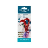 Kinetic Sabiki Loaded Shadtail Skirt UV 5/0
