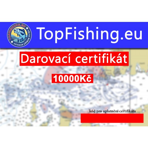 Darovací certifikát 10000Kč