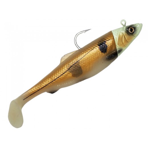 4D Herring Big Shad 22cm 200g 1+2pcs Glow Haddock