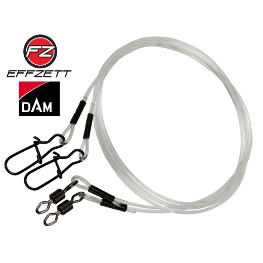 DAM Mono Spin Leader 55cm 21kg 0,80mm 2ks
