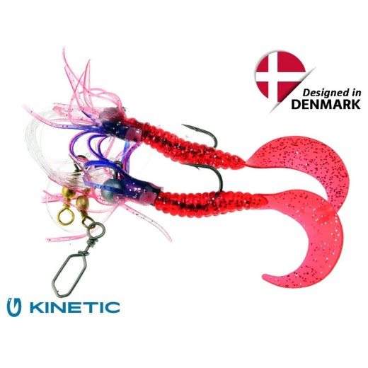 Kinetic Sabiki Loaded Shadtail Skirt UV 5/0