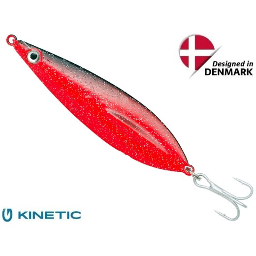 Kinetic Smolfen 80g 15cm Red/Black Glitter
