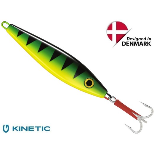 Kinetic Torskepilken 250g 14cm 7/0 Green Tiger
