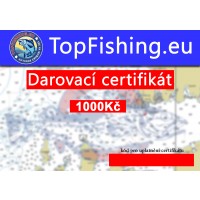 Darovací certifikát 1000Kč