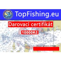Darovací certifikát 10000Kč