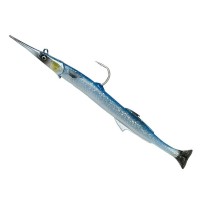 3D Needlefish Pulse Tail 30cm 105g Blue Silver