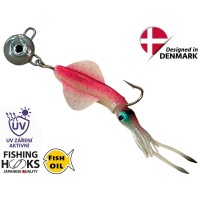 Čeburaška oliheň UV 50g 15cm Pink