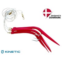 Kinetic trubičky MAKK Rig návazec 6/0 červená