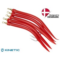 Kinetic trubičky MAKK 8/0 červená nenavázené 5ks